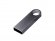 USB 2.0-флешка на 4 Гб с мини чипом и круглым отверстием, серебристый 
