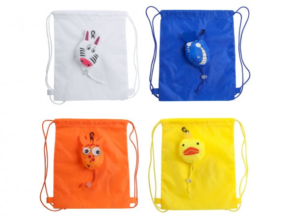 Детский складной рюкзак ELANIO, желтый (курица) 