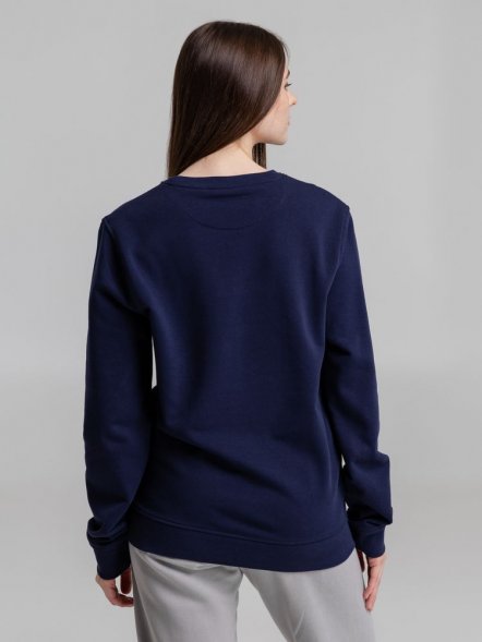 Свитшот унисекс BNC Inspire (Organic), темно-синий 