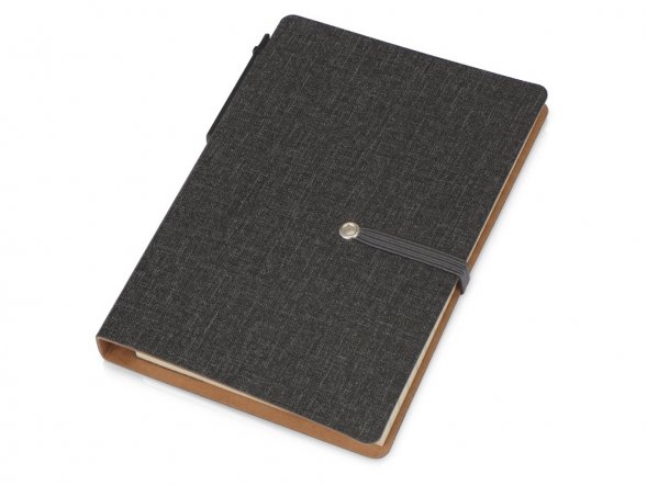 Набор стикеров А6 Write and stick с ручкой и блокнотом, черный 