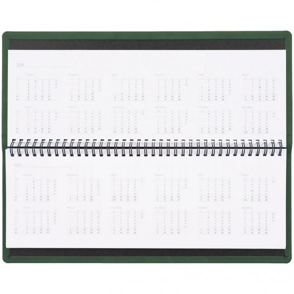 Планинг Urban, недатированный, зеленый 