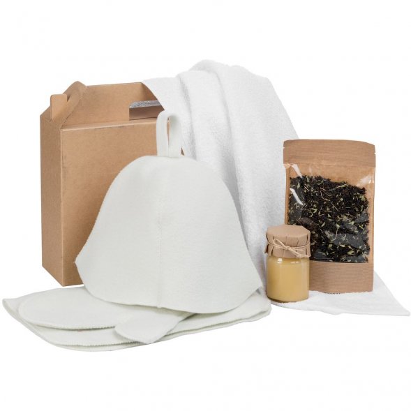 Набор Russian SPA, с белым полотенцем 