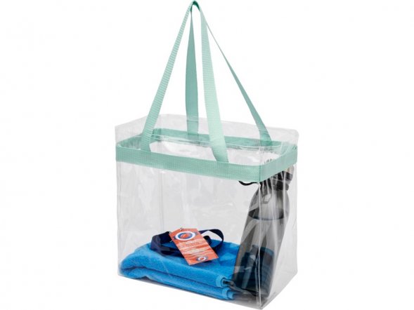 Сумка Hampton, прозрачный/мятный 