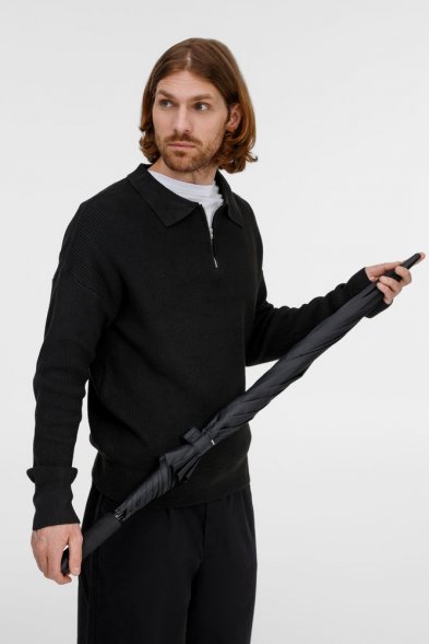 Зонт-трость U.900, черный 