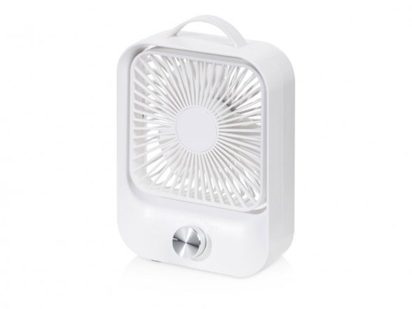 Настольный вентилятор с плавным регулированием скорости Circa, белый 