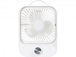 Настольный вентилятор с плавным регулированием скорости Circa, белый