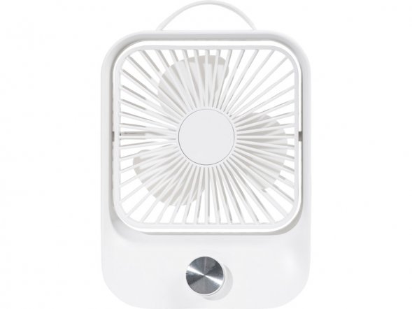 Настольный вентилятор с плавным регулированием скорости Circa, белый 