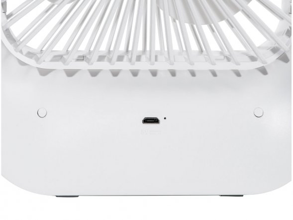 Настольный вентилятор с плавным регулированием скорости Circa, белый 