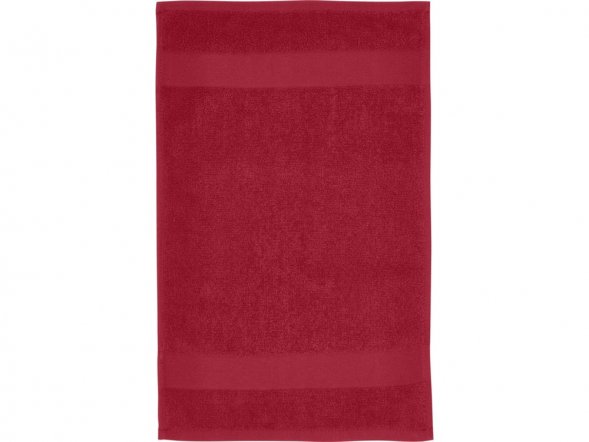 Хлопковое полотенце для ванной Sophia 30x50 см плотностью 450 г/м2, красный 