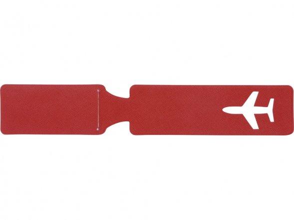 Багажная бирка Favor, красный 