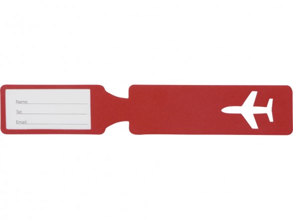 Багажная бирка Favor, красный 