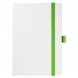 Ежедневник Arctic недатированный, белый/зеленый 