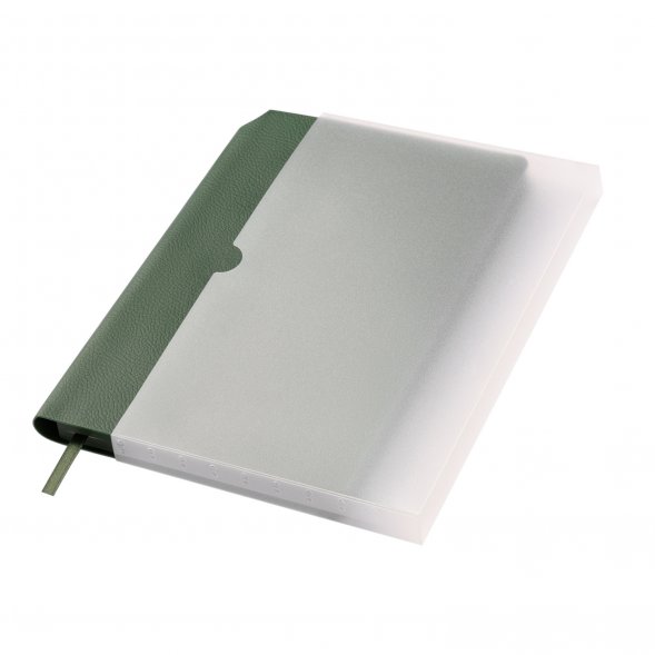 Ежедневник Molto недатированный, зеленый 