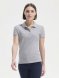 Рубашка поло женская People 210, серый меланж 
