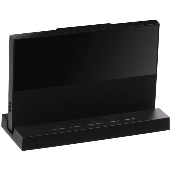 Зарядная станция с часами и подсветкой multiEnergy, черная 