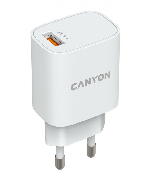Сетевое зарядное устройство Canyon Quick Charge 
