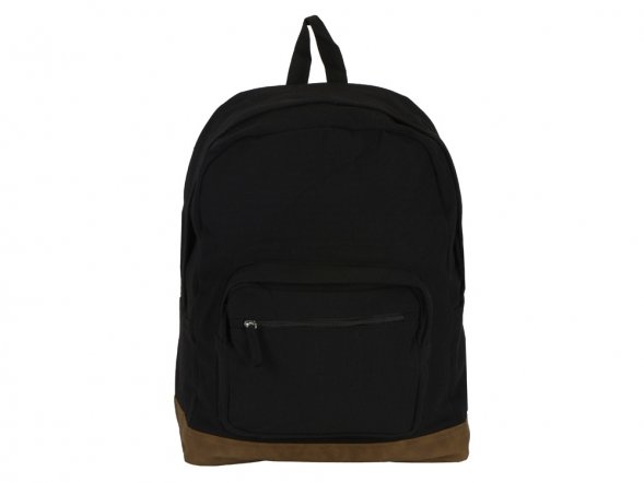 Рюкзак Shammy с эко-замшей для ноутбука 15, черный 