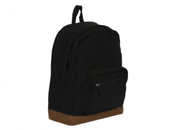 Рюкзак Shammy с эко-замшей для ноутбука 15, черный 