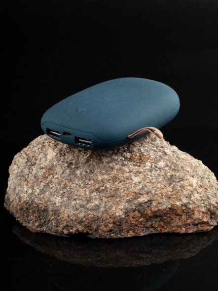 Внешний аккумулятор Pebble 7800 мАч, серо-синий 