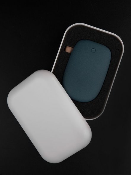 Внешний аккумулятор Pebble 7800 мАч, серо-синий 