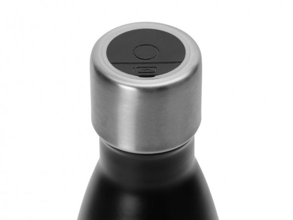 Вакуумная термобутылка с УФ-стерилизацией Photon, черный, 500 мл 