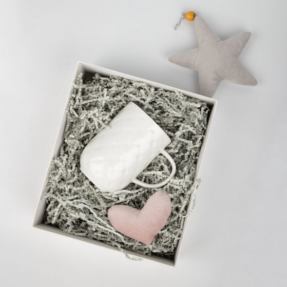 Бумажный наполнитель Chip, серый 