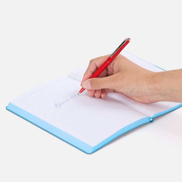 Ручка шариковая Senator Point, ver.2, красная 