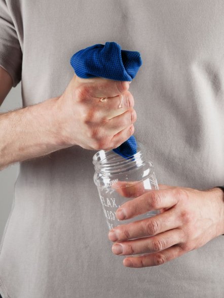 Охлаждающее полотенце Weddell, синее 