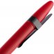 Ручка шариковая Prodir DS5 TSM Metal Clip, красная с серым 