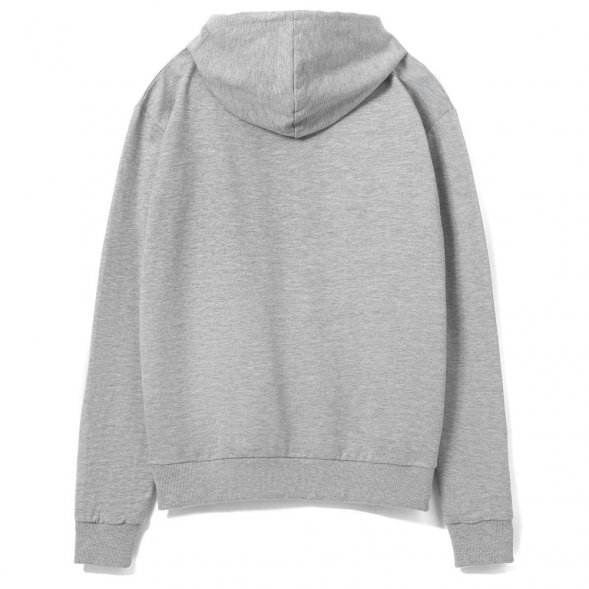 Толстовка с капюшоном Unit Kirenga, серый меланж 