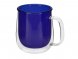 Цветная кружка Ubud с двойными стенками, синий 