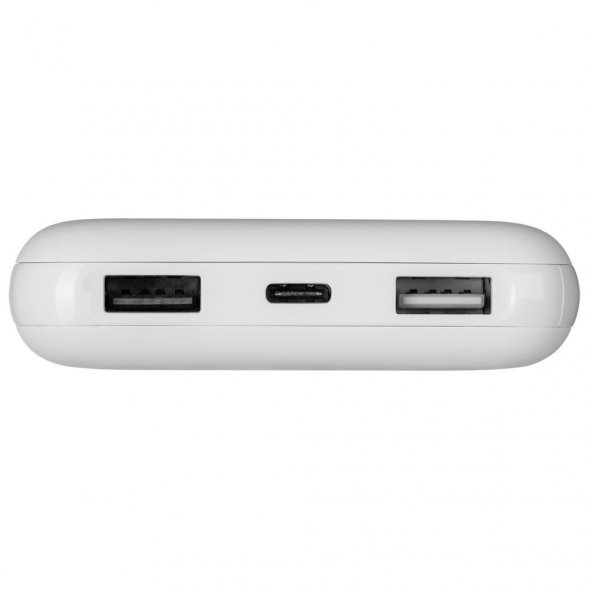 Аккумулятор Quick Charge Wireless 10000 мАч, белый 