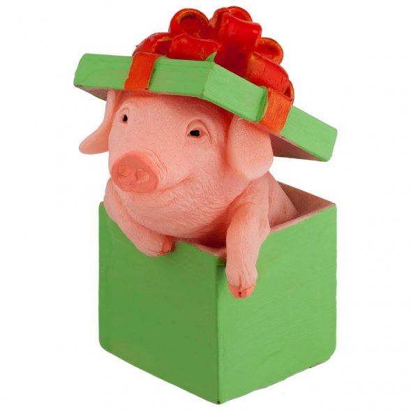 Свеча «Сюрприз», зеленая 