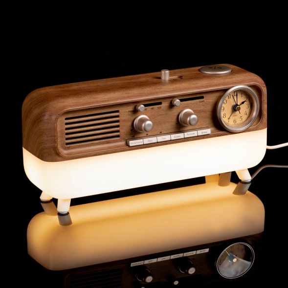 Bluetooth-колонка с часами и подсветкой Multiverse 