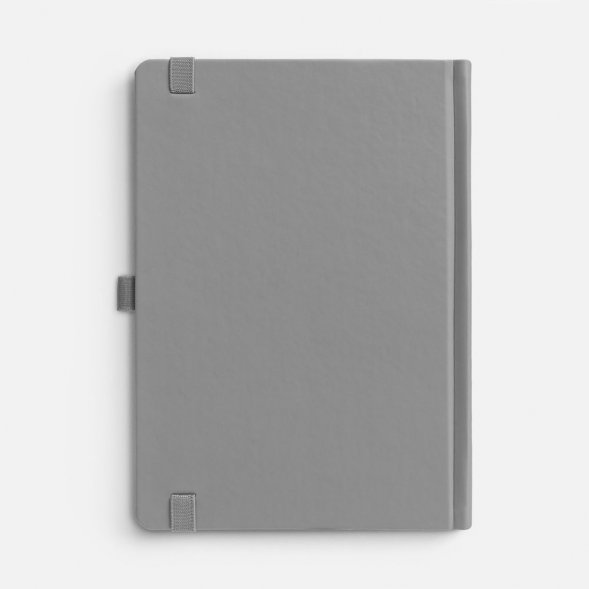 Ежедневник Favor Metal, недатированный, серый 