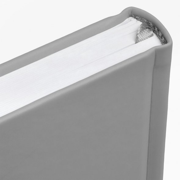 Ежедневник Favor Metal, недатированный, серый 