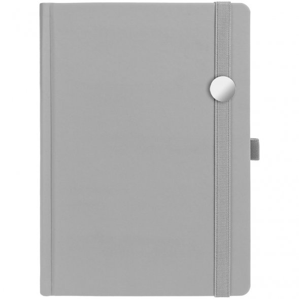 Ежедневник Favor Metal, недатированный, серый 