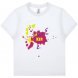 Футболка детская «Пятно Maker», белая 