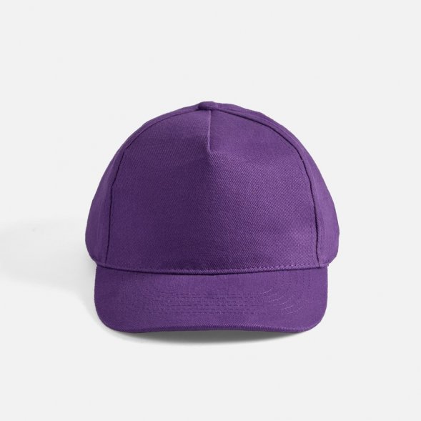 Бейсболка Long Beach, темно-фиолетовая 