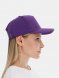 Бейсболка Long Beach, темно-фиолетовая 