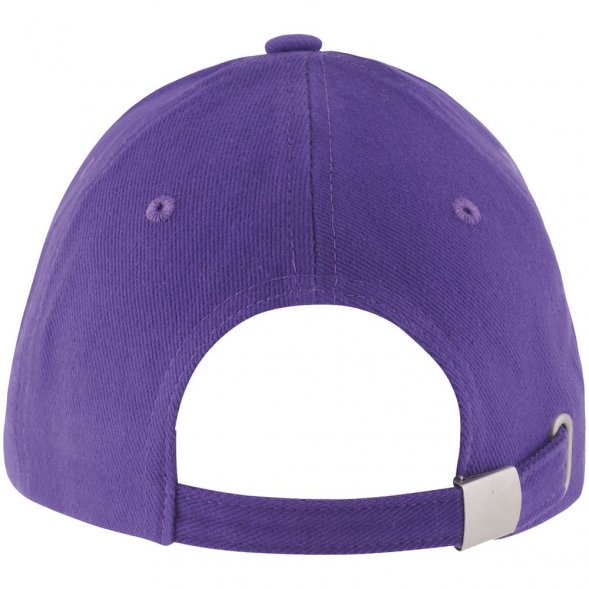 Бейсболка Long Beach, темно-фиолетовая 