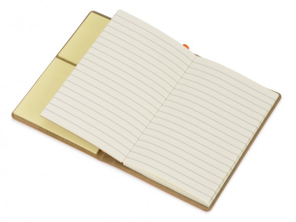 Набор стикеров А6 Write and stick с ручкой и блокнотом, оранжевый 