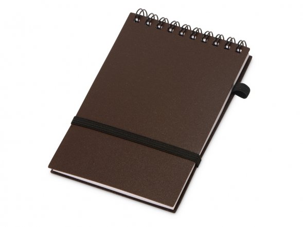 Блокнот B7 Kaffi, темный кофе 