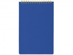 Блокнот А5 на гребне Pragmatic 60 листов в линейку, синий