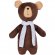 Мягкая игрушка Beastie Toys, мишка с белым шарфом 