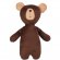 Мягкая игрушка Beastie Toys, мишка с белым шарфом 
