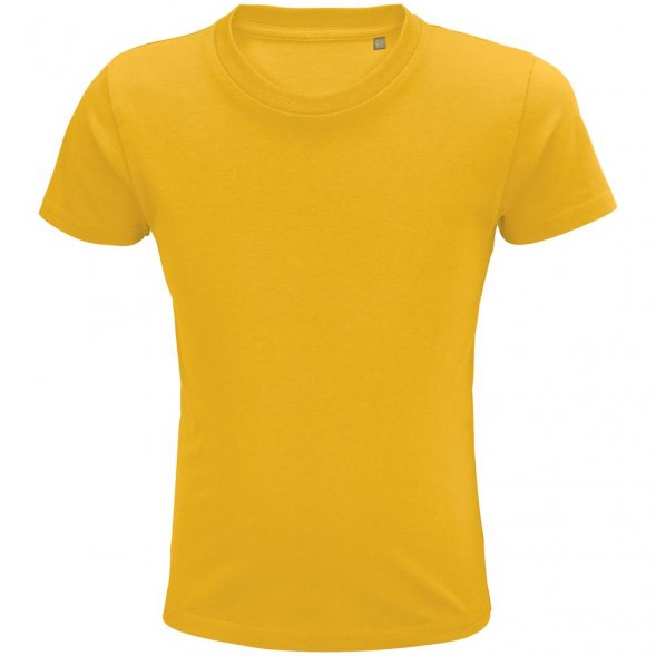 Футболка детская Pioneer Kids, желтая 