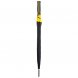 Зонт-трость Jenna, черный с желтым 