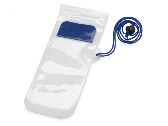 Влагостойкий чехол Mambo, cиний/прозрачный 