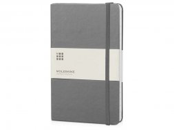 Подарочный набор Moleskine Hemingway с блокнотом А5 и ручкой, серый